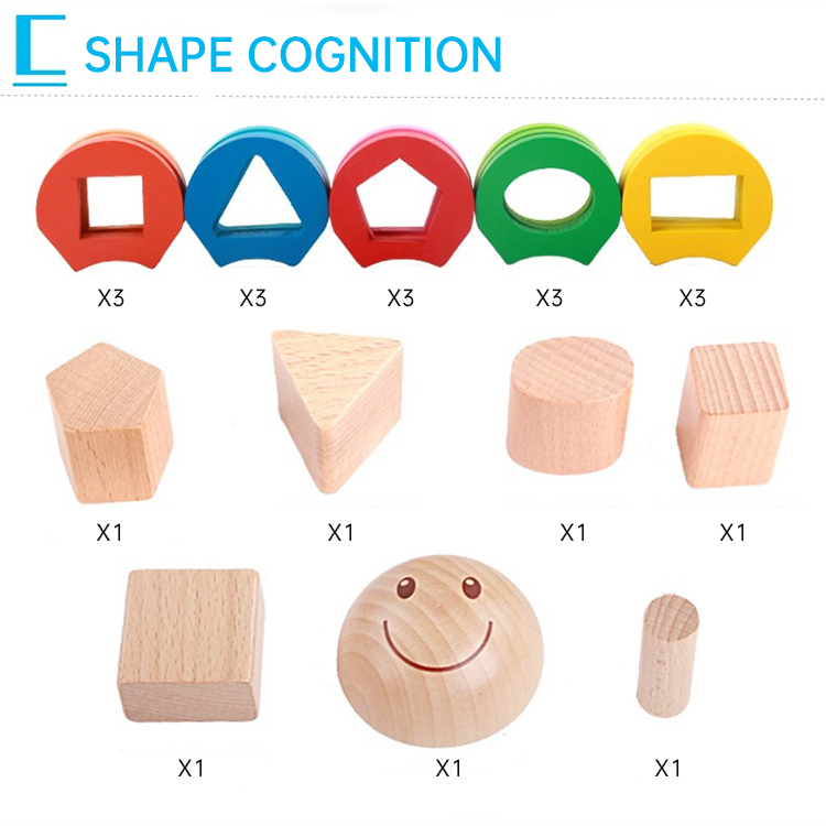 Juguete de Madera Educativo Juguetes de Aprendizaje Montessori 3D Rompecabezas de Madera, Puzzle de Oruga Flor DIY