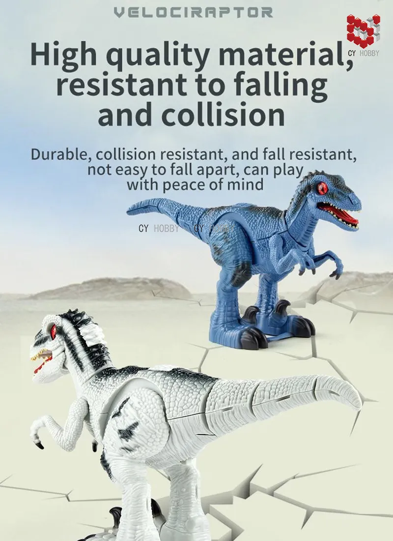 Dinosaurio Raptor DIY 6