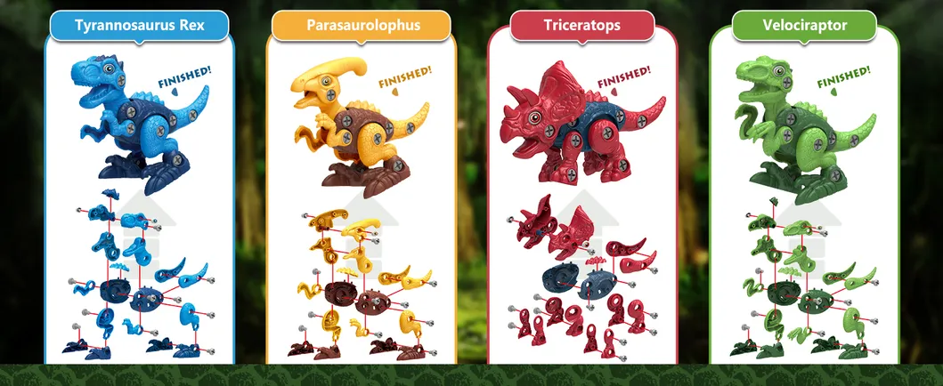 Juguetes de dinosaurios