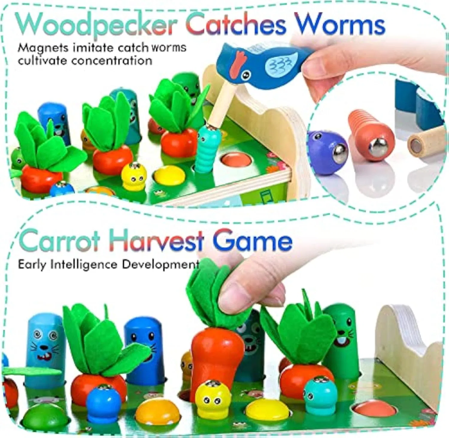 Nuevos Juegos Clásicos Educativos Creativos Juguete Interactivo de Golpeo