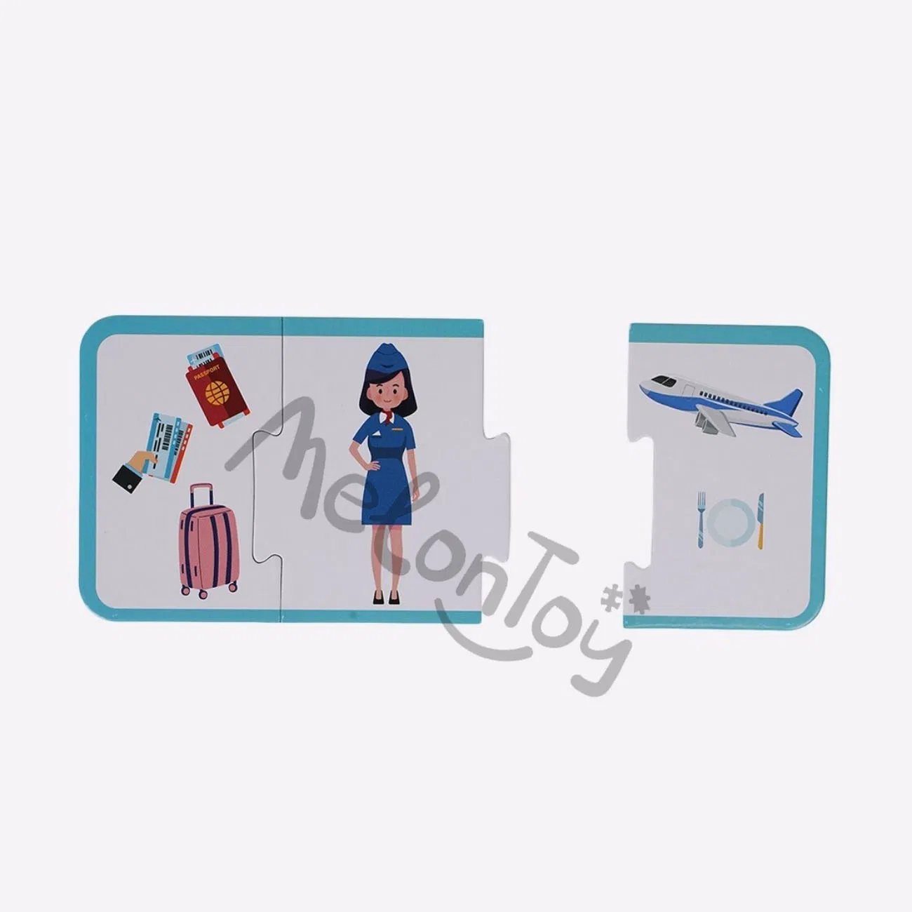 Rompecabezas Cuando Sea Grande Juego Educativo de Rompecabezas Qué Viene Después Rompecabezas de Aprendizaje Juguetes Educativos Intelectuales Juguete para Niños