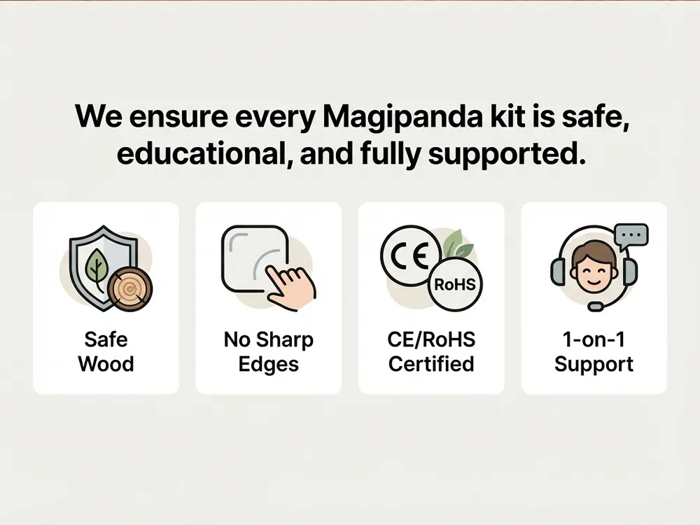 Kit de receptor de radio STEM de bricolaje, juguete educativo de madera para niños y niñas
