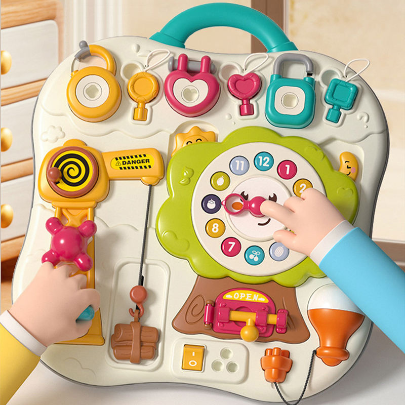 Juguetes de aprendizaje para preescolar Samtoy, juego de entrenamiento de actividades, accesorios de tablero sensorial para niños, Montessori para juguetes de niños pequeños