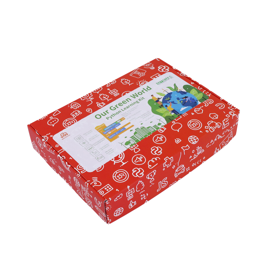 Kit de módulos de sensores electrónicos inteligentes para la educación de niños en programación STEM con bloques de construcción y placa base de Arduino
