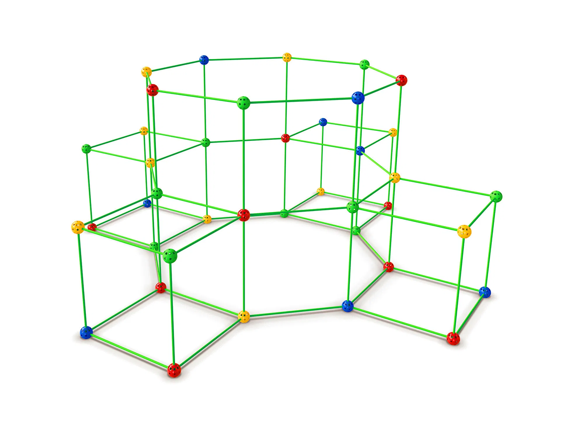 120 Kit de construcción creativa para construir tu propio refugio, juguete de construcción de castillos, túneles, tienda de juego, cohete que brilla en la oscuridad, bloques educativos para niños