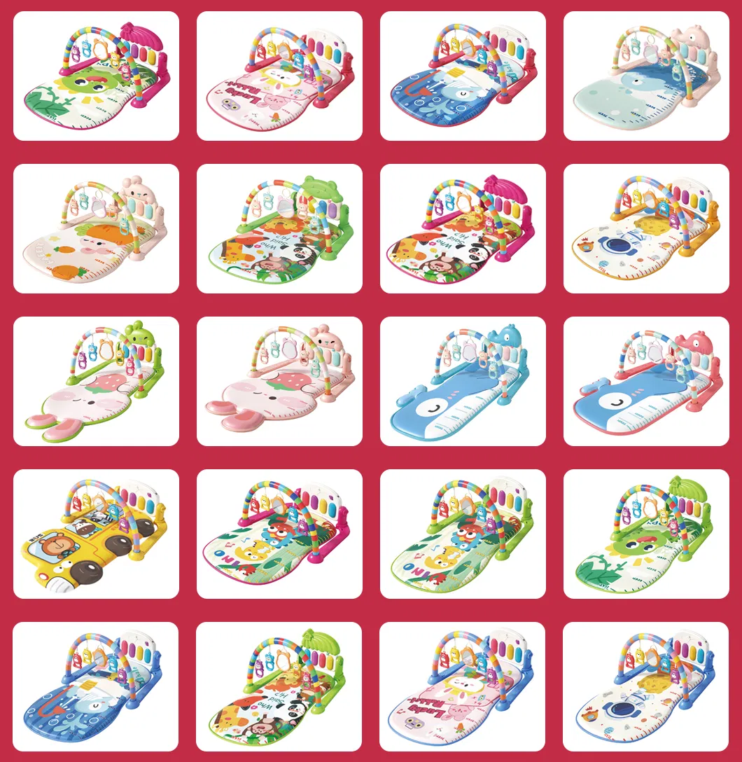 Piano de pedales para niños fitness mat