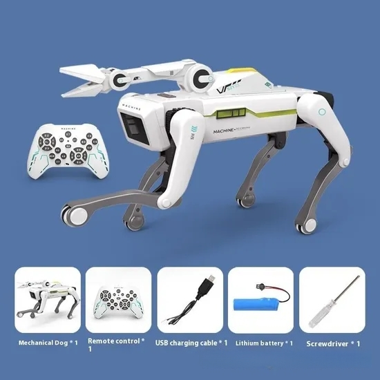 Robot perro de acrobacias educativo control remoto programación inteligencia artificial juguete para niños