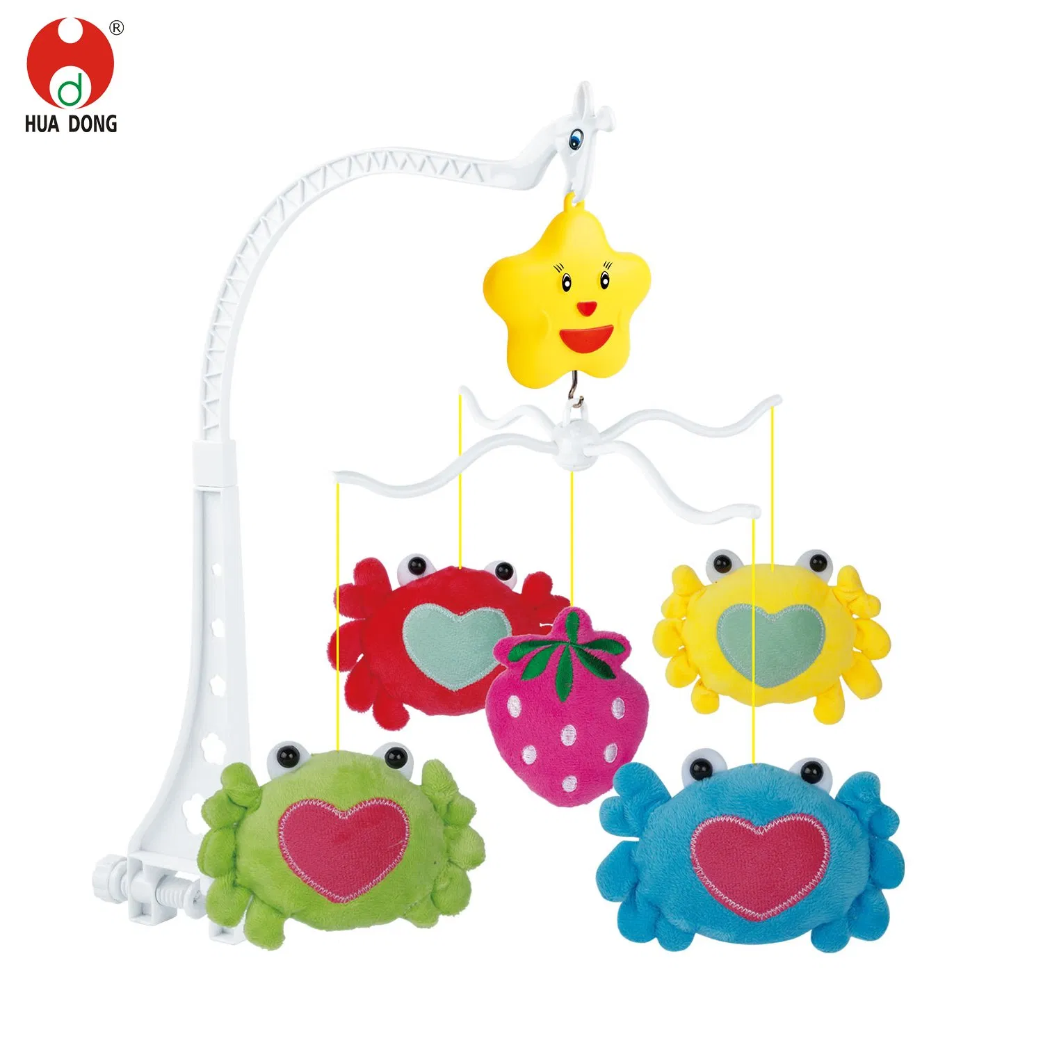 Venta al por mayor de juguetes para bebés electrónicos, juguetes para dormir con música y luz, juguetes para niños, sonajeros para bebés, juguetes de aprendizaje musical, juguetes de plástico y peluche, móviles para cuna
