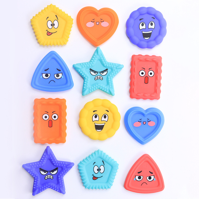 Juguetes sensoriales divertidos para niños pequeños, juguetes de aprendizaje social y emocional para autismo no verbal y necesidades especiales, juguete sensorial de silicona