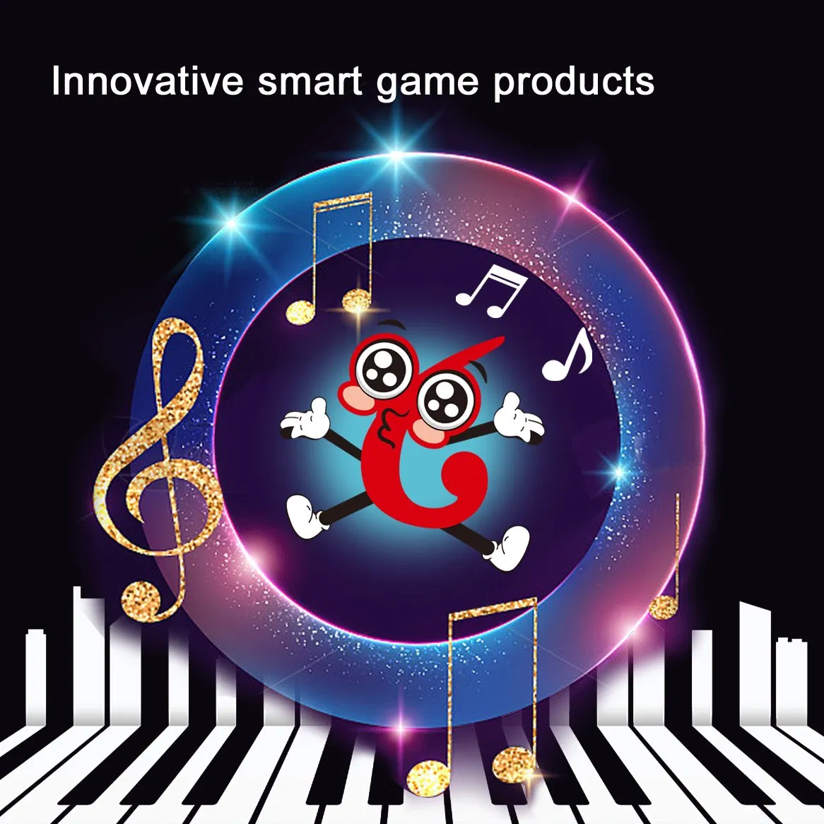 Teclado Electrónico para Niños Juguete Divertido Instrumento de Creación Musical Maestro del Ritmo Juguete Sensorial de Pulsación Rápida para Herramienta de Aprendizaje Musical Infantil