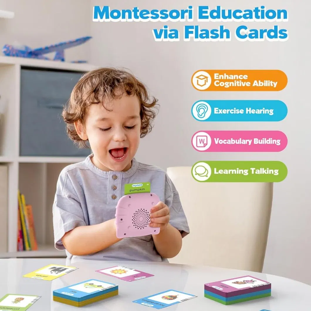 Set de tarjetas sensoriales educativas