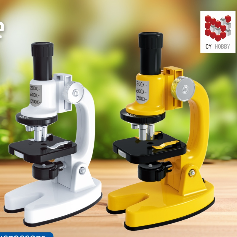 SD221 Juguete de microscopio profesional para niños, observación de clases educativas ajustables, juguete de experimento científico