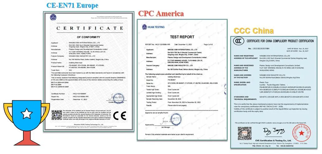 Certificaciones y acreditaciones