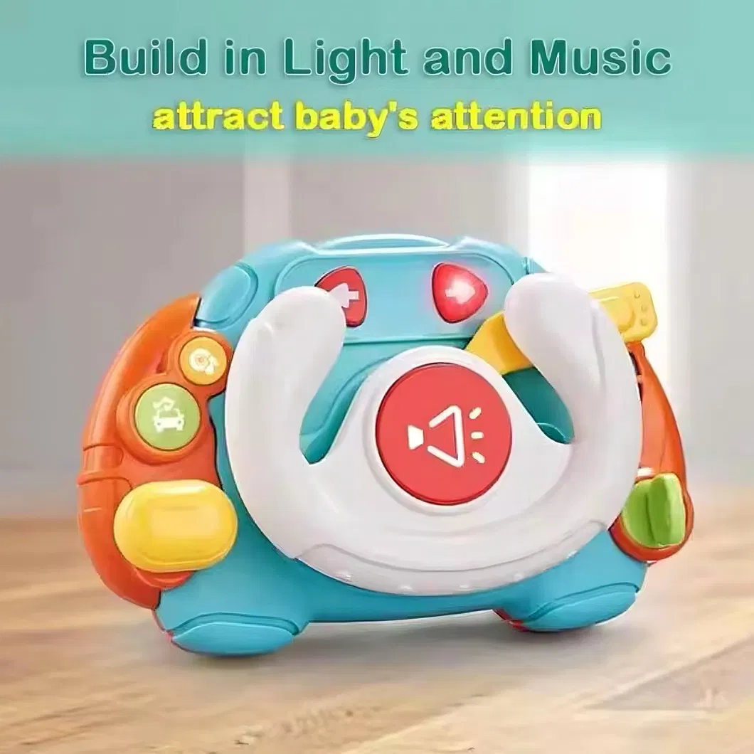 Baby steering wheel toy 1