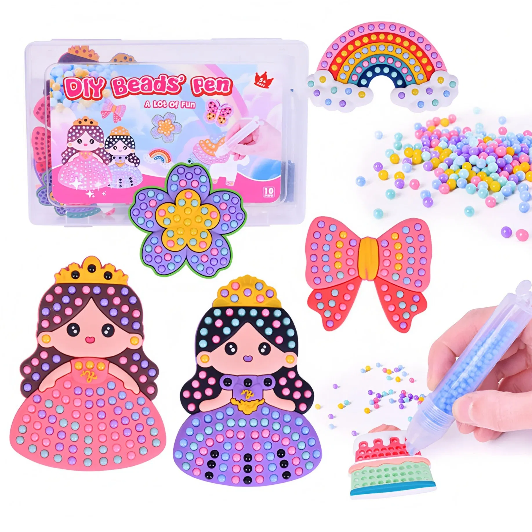 Juguetes de arte en gemas para niños, kit de manualidades educativo para niños, actividad de manualidades para padres e hijos, juguetes de América, Rusia y Corea