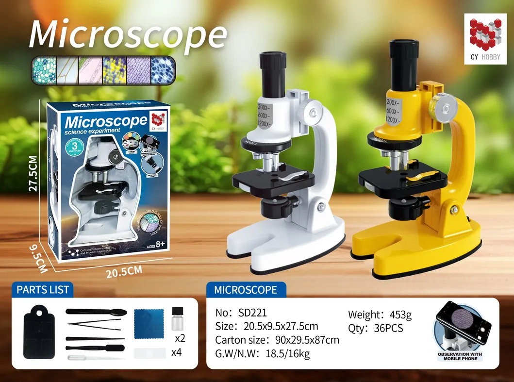 Detalles del Microscopio