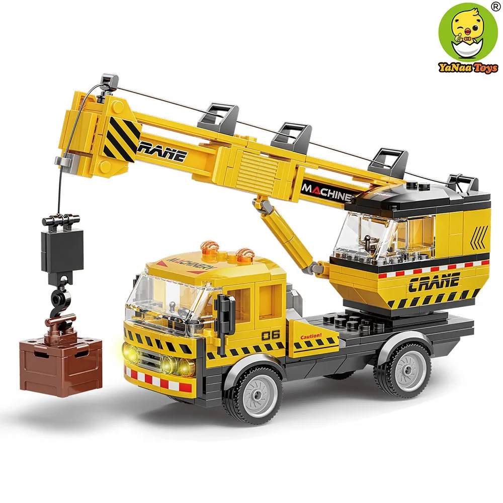 Juguete de construcción educativo de bloques para niños, kit de juego de ingeniería STEM, juguetes de construcción DIY