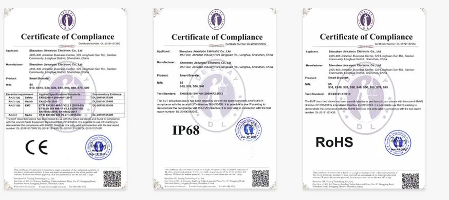 Certificaciones del producto