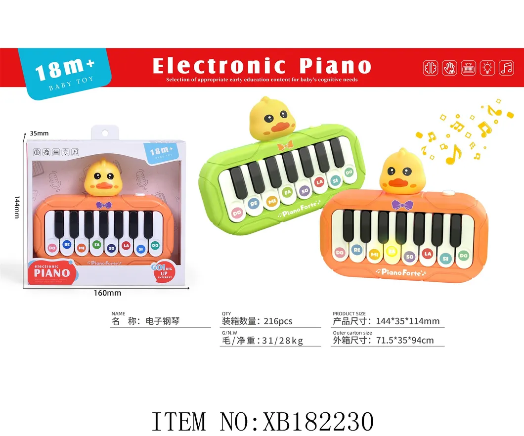 Piano de juguete 8