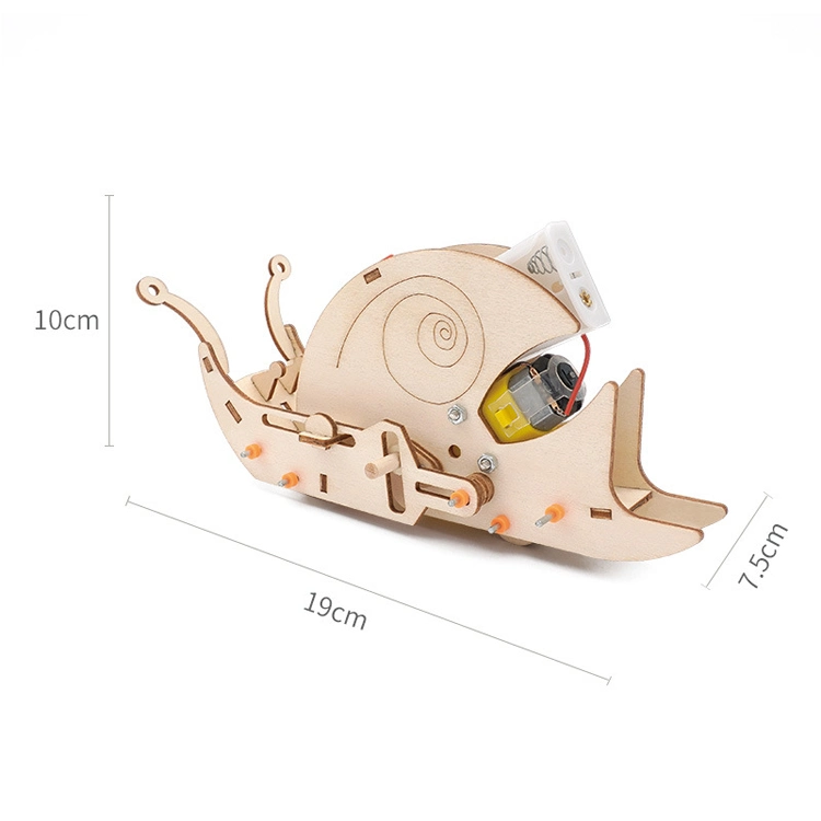 Juguetes Nuevos Calientes de Shopfiy 2021 Kits de Experimentos Científicos de Caracol Mecánico Eléctrico para Niños STEM