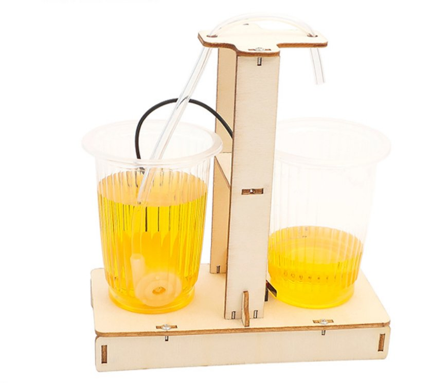 Kit de dispensador de agua para niños; S DIY Stem Juguetes educativos de madera para el aprendizaje de tecnología científica creativa
