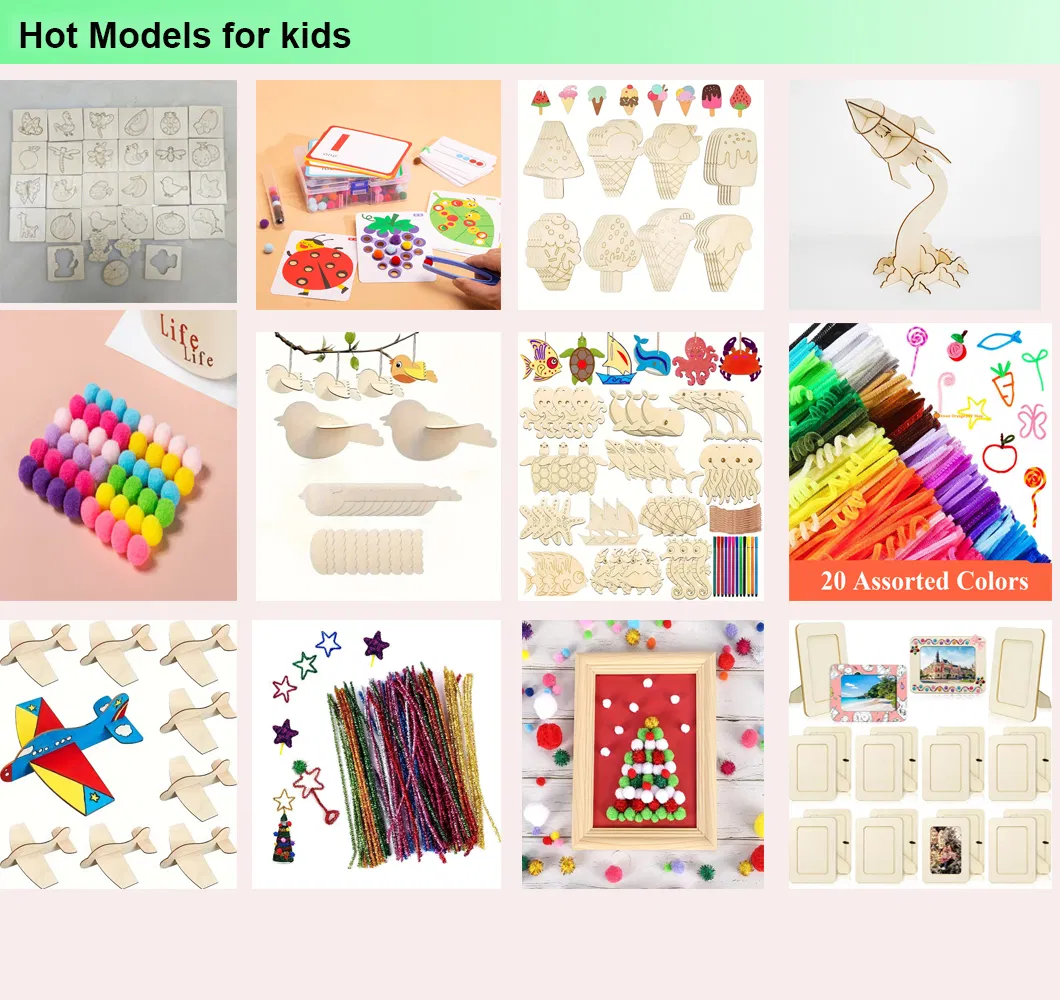 Factory Pipe Cleaner 100pcs suministros de artesanía niños juguete Educativo Tallos de Chenille muy coloridos para decoraciones de Arte