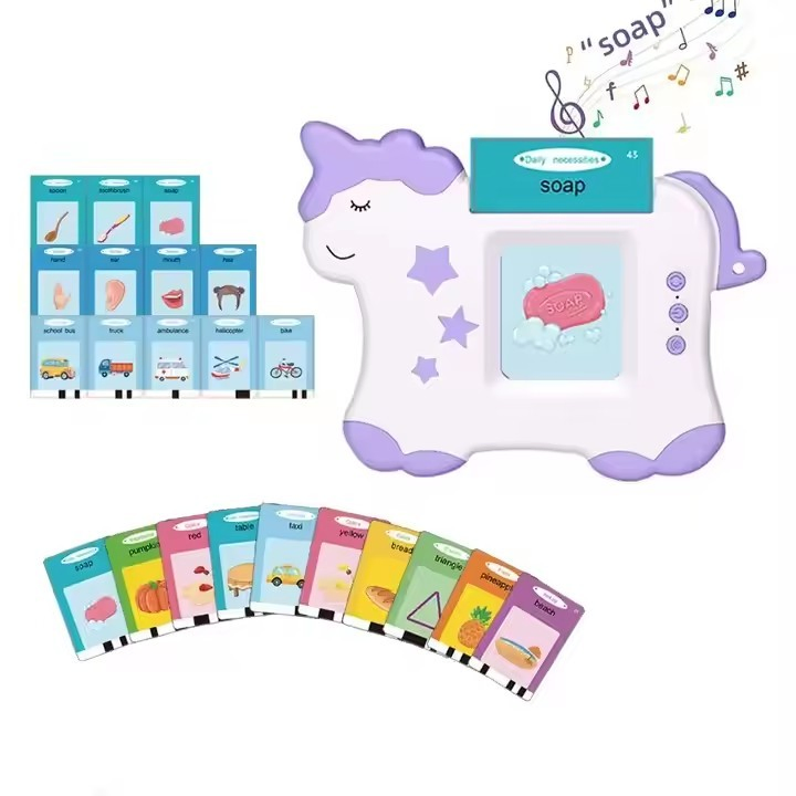 Juguetes para niños Mini tarjetas electrónicas de flash dispositivo de educación temprana máquina de aprendizaje temprano juguete educativo para niños