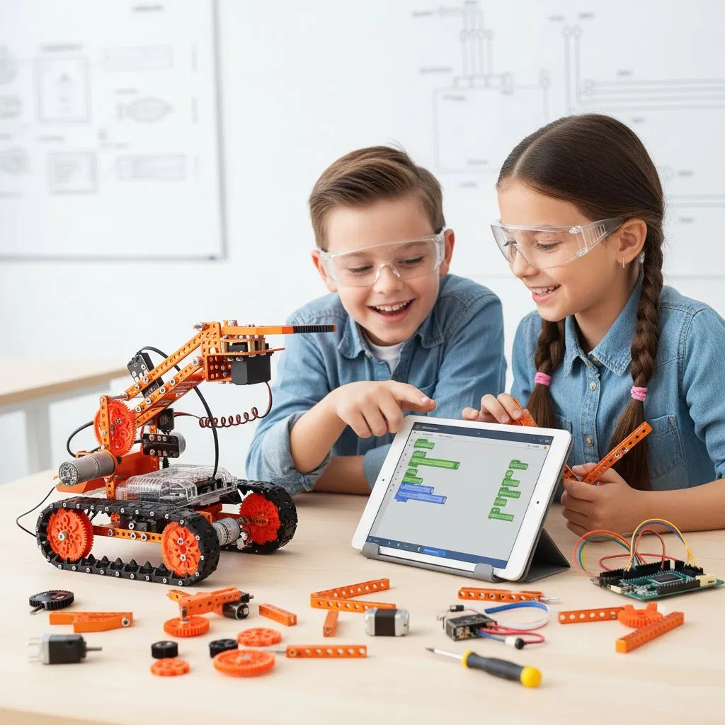 Kit de robot educativo inteligente de codificación DIY para niños, microbit, juguetes de enseñanza para estudiantes