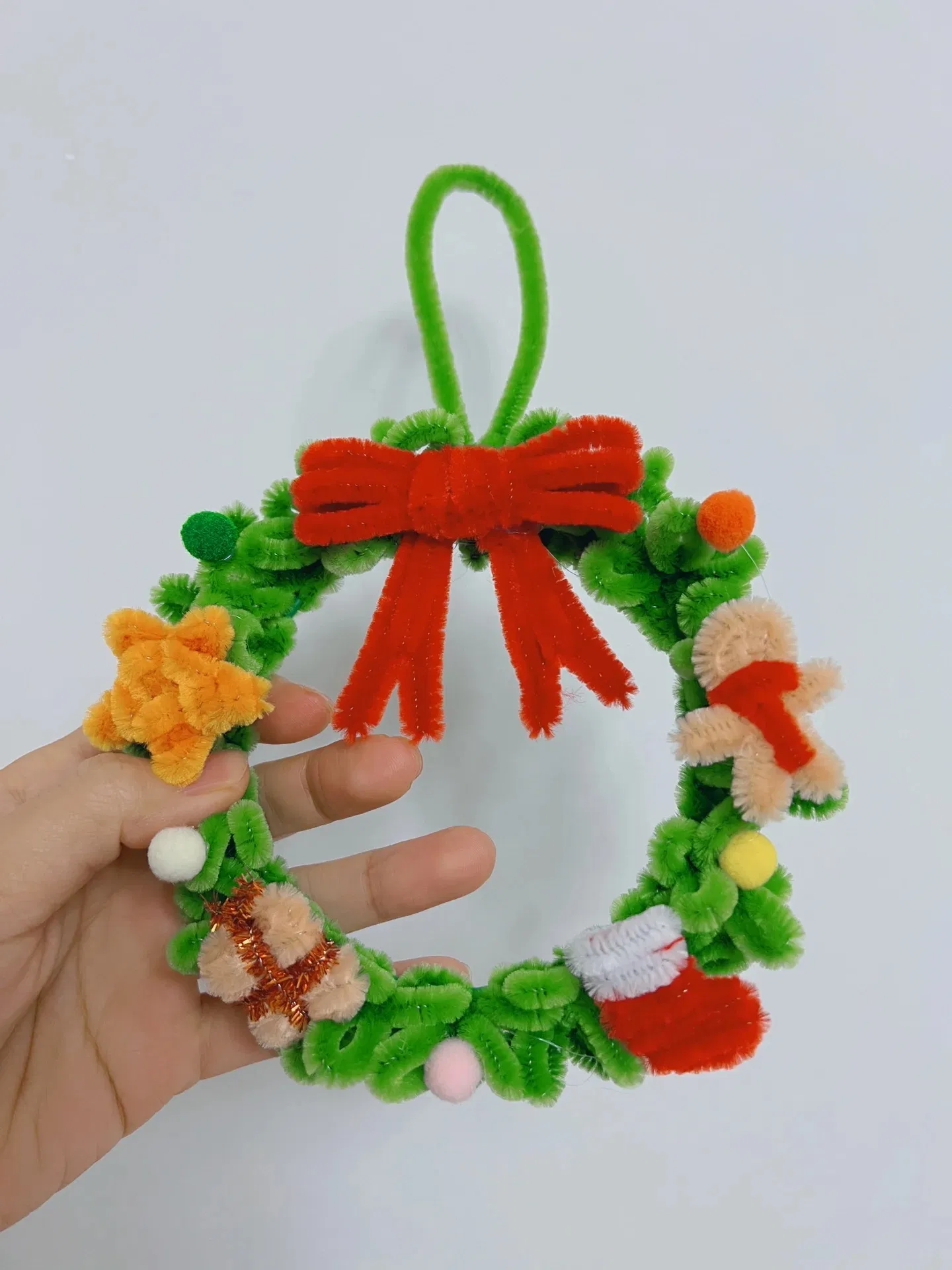 Factory Pipe Cleaner 100pcs suministros de artesanía niños juguete Educativo Tallos de Chenille muy coloridos para decoraciones de Arte