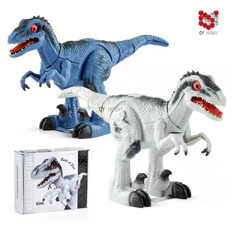 Dinosaurio Raptor DIY 3