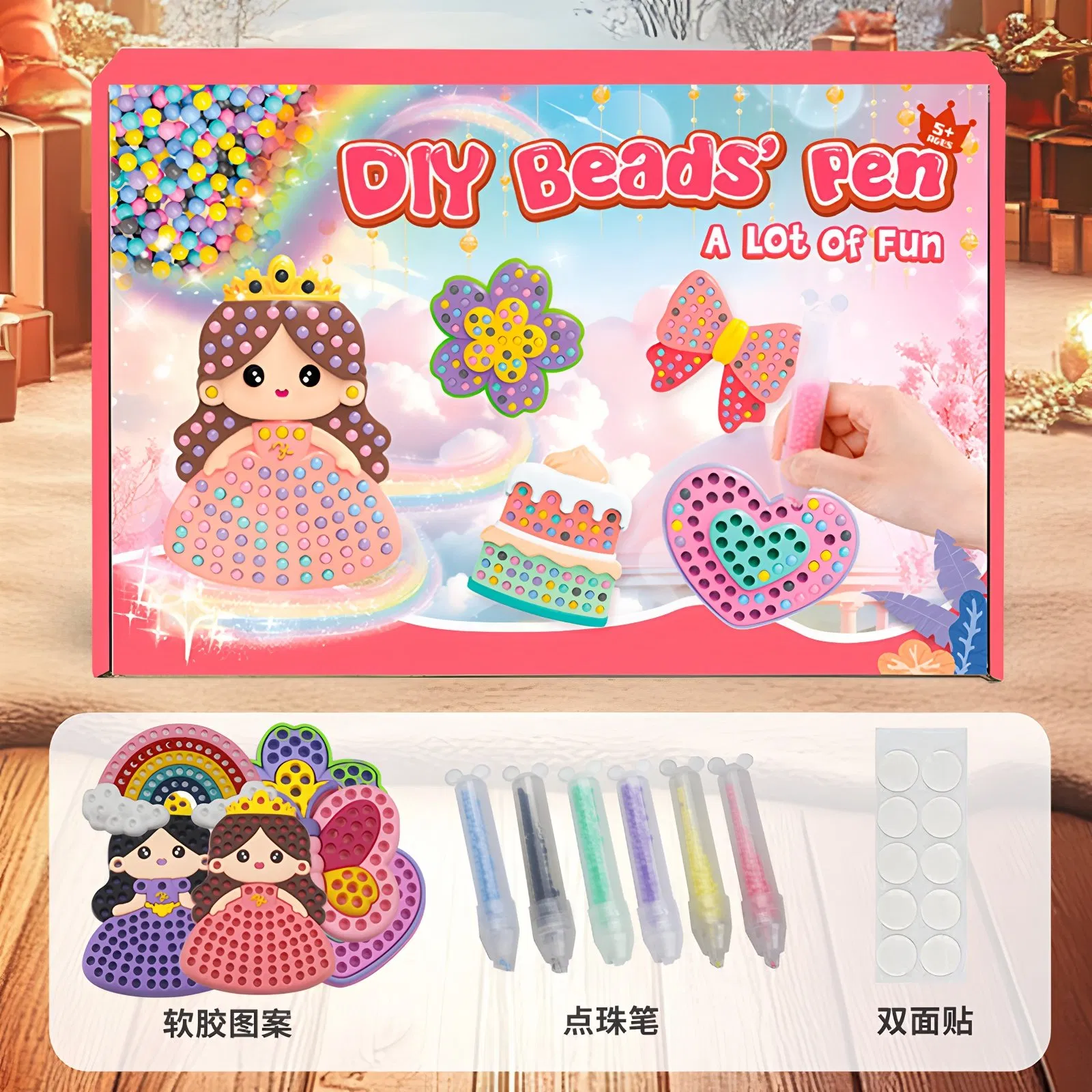 Juguetes de arte en gemas para niños, kit de manualidades educativo para niños, actividad de manualidades para padres e hijos, juguetes de América, Rusia y Corea