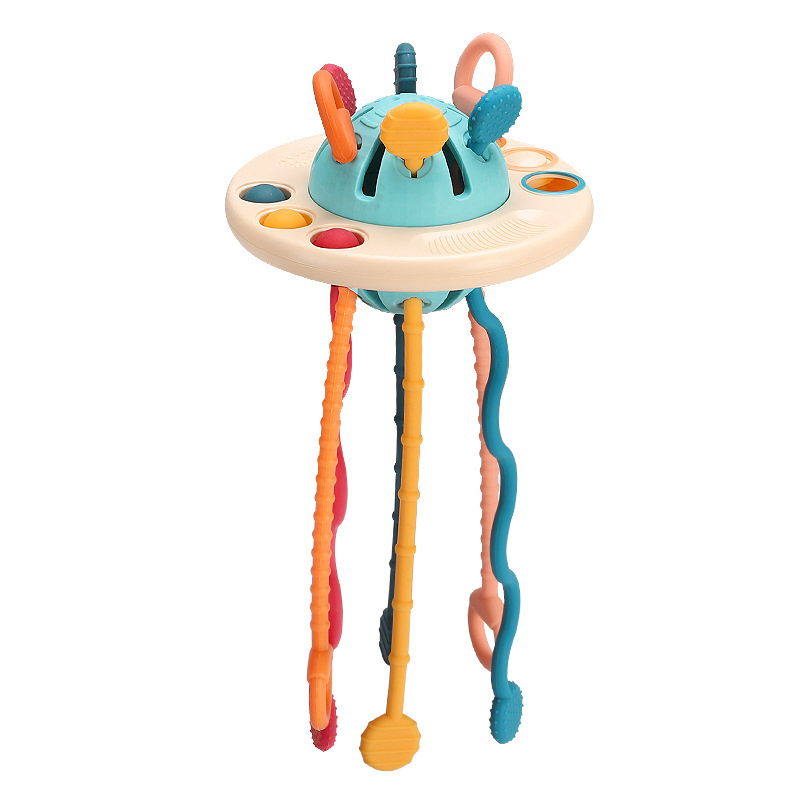 Juguete de silicona para entrenamiento de dedos suaves para bebés, desarrollo sensorial, juguetes educativos tempranos