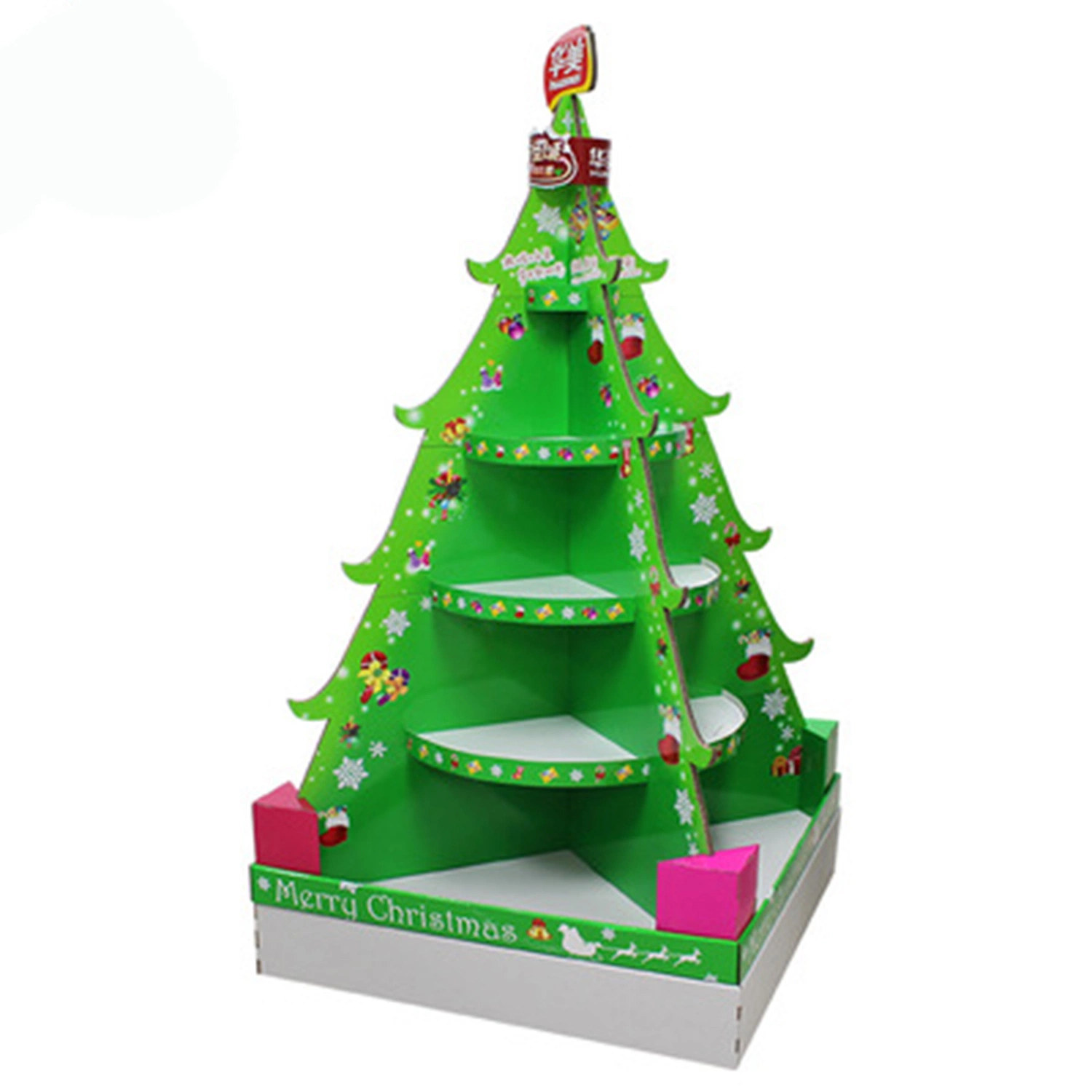 Juguetes de casas de papel para pintar DIY educativos, castillo de cartón, soporte de árbol de Navidad para niños
