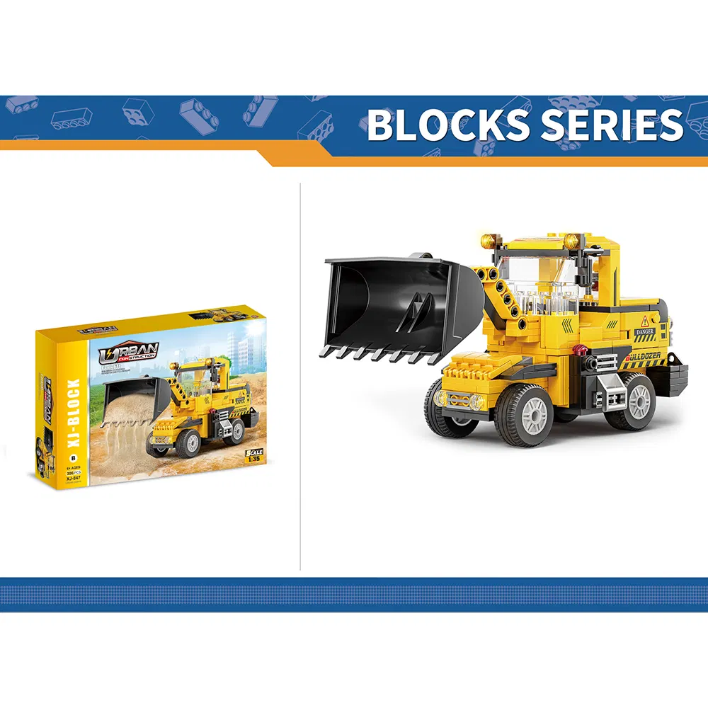 Juguete de construcción educativo de bloques para niños, kit de juego de ingeniería STEM, juguetes de construcción DIY