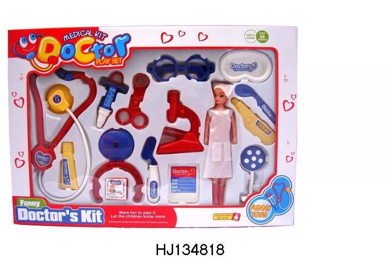 Juego de Instrumentos Médicos Juguete de Doctor Set Educativo para Preescolar Kit Médico para Niños Juguete de Juego de Imaginación