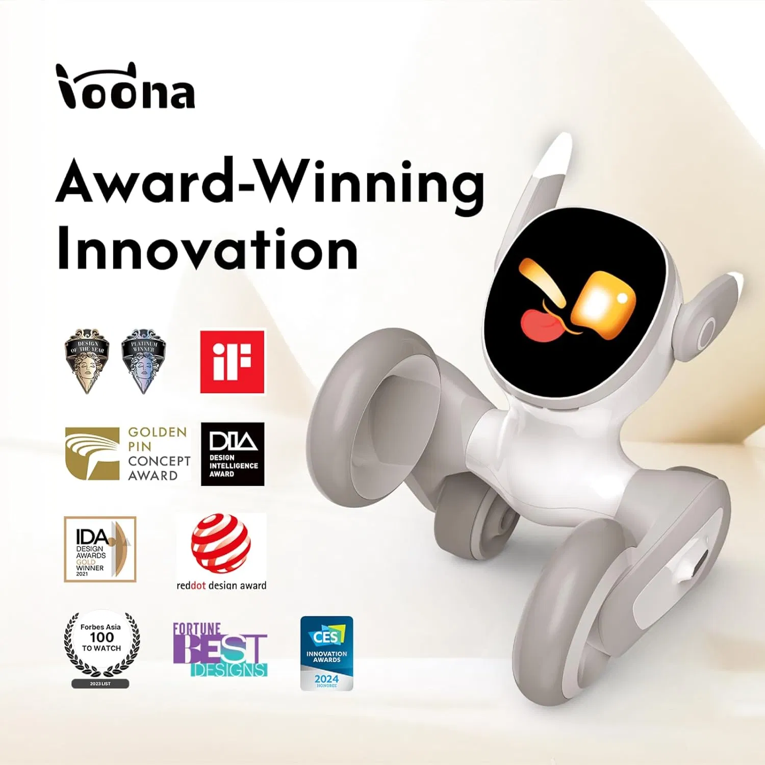 Perro Robot Chatgpt-4o Compañero Inteligente Potenciado por IA Control por Voz y Gestos, Interacción en Tiempo Real Juguetes Robóticos para Niños, Monitoreo del Hogar