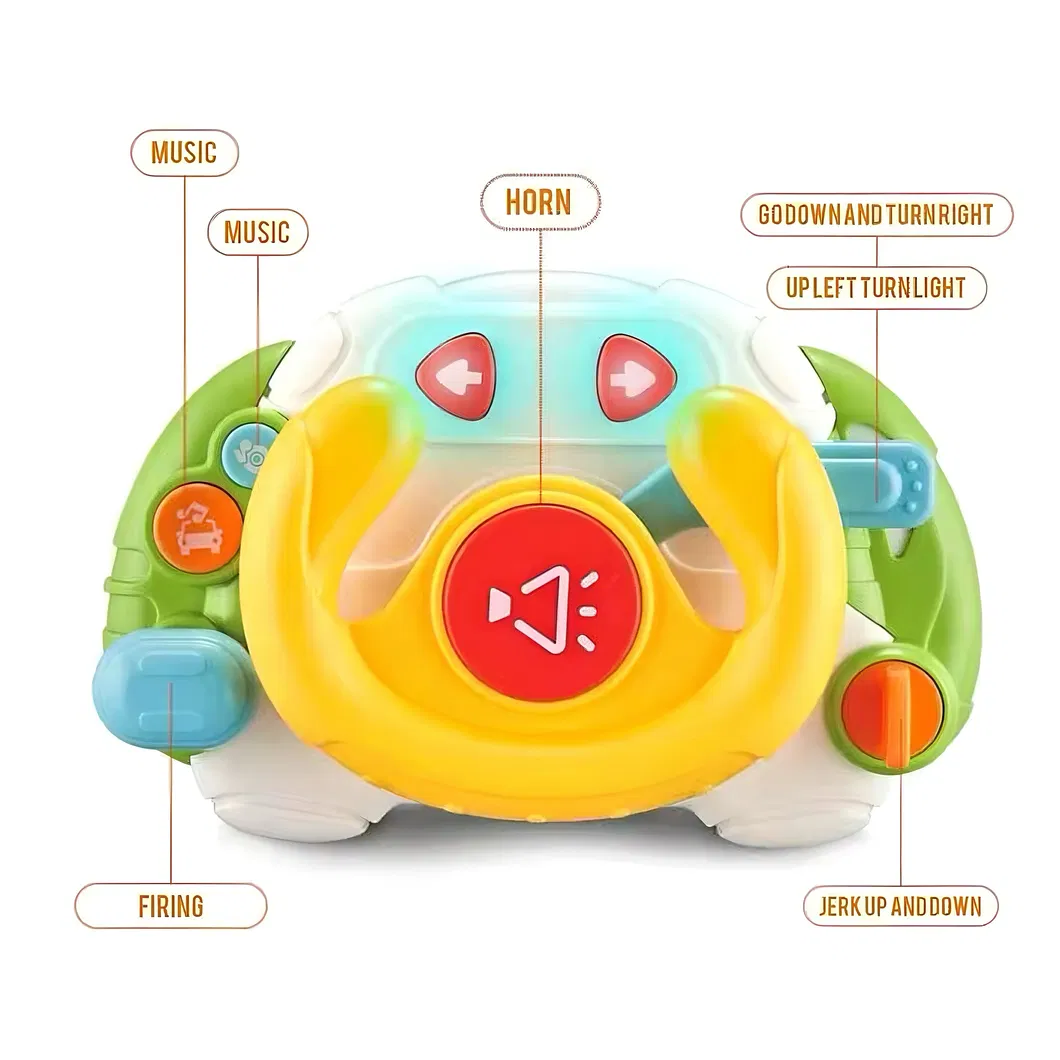 Baby steering wheel toy 5