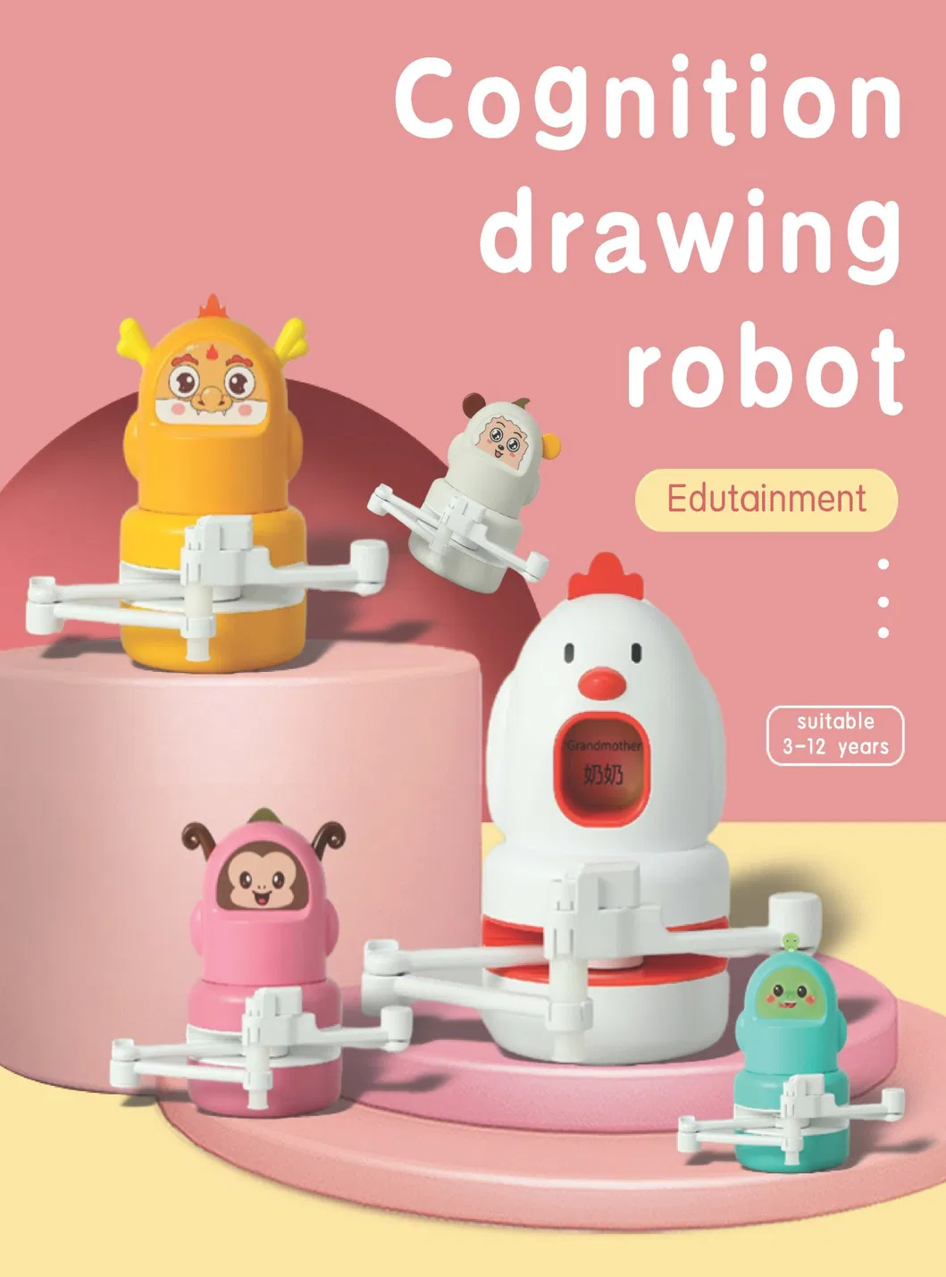 Robot de dibujo educativo