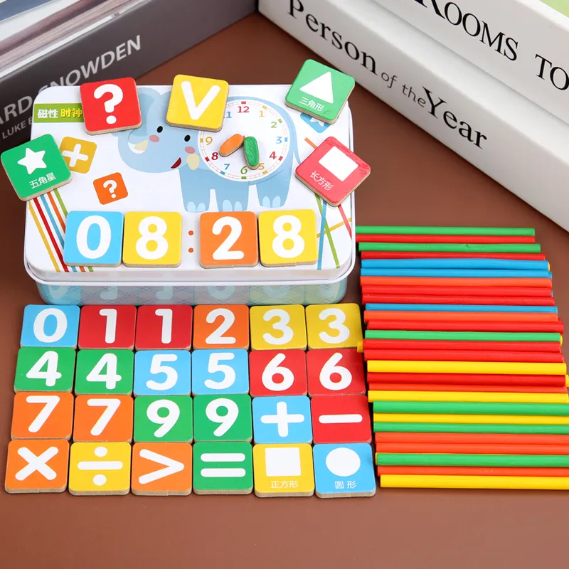 Juguete de aprendizaje matemático Montessori