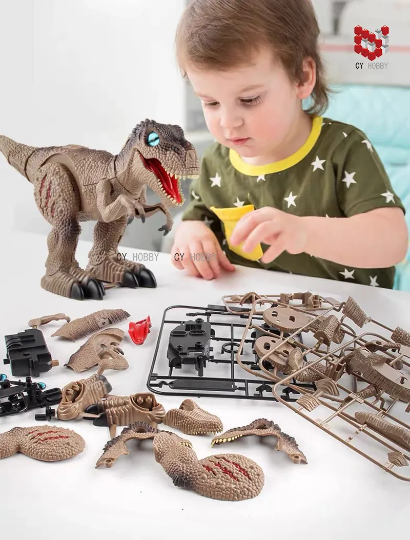 Dinosaurio Raptor DIY 8