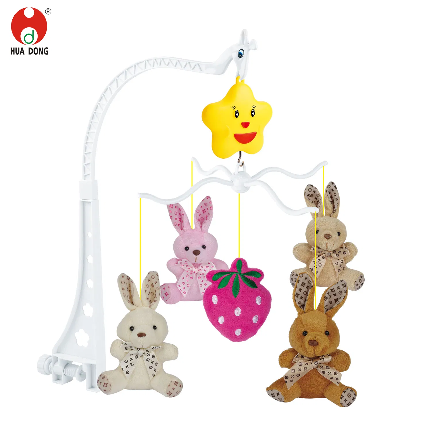 Venta al por mayor de juguetes para bebés electrónicos, juguetes para dormir con música y luz, juguetes para niños, sonajeros para bebés, juguetes de aprendizaje musical, juguetes de plástico y peluche, móviles para cuna