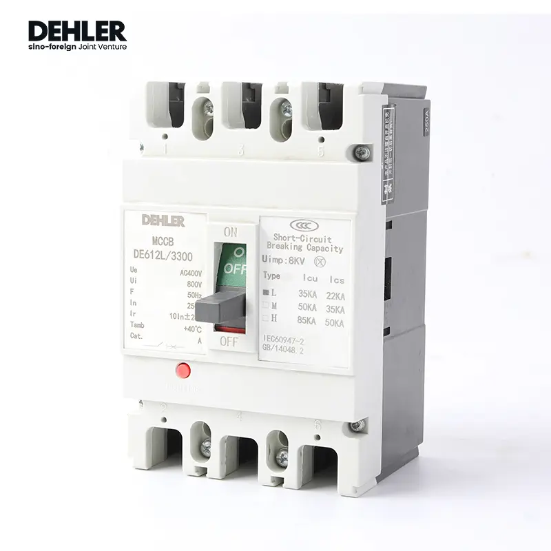 High-Quality Custom Molded Case Circuit Breakers (MCCB) from China Suppliers & Factory for Reliable Electrical Protection