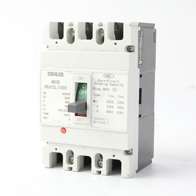 Molded case circuit breaker view 6