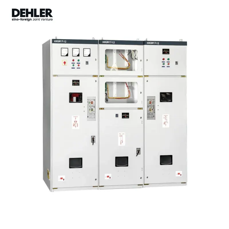 China Suppliers Factory HXGN17-12 Fixed Metal-Enclosed AC Ring Main Switchgear 12kV for Power Distribution