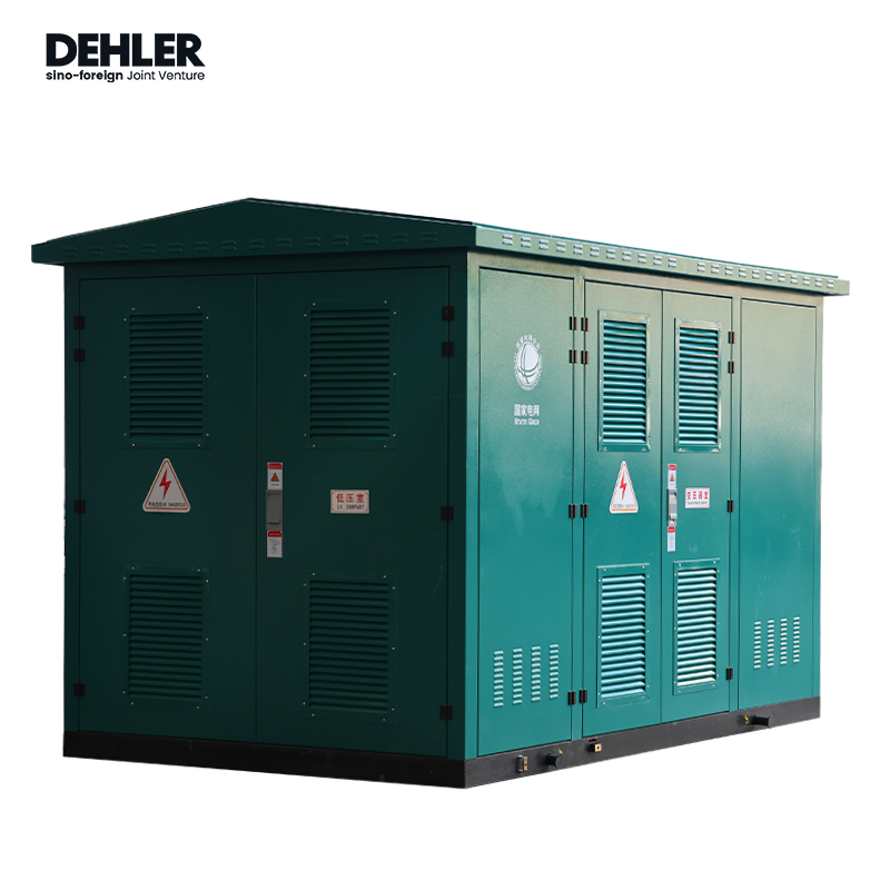 Prefabricated substation exterior