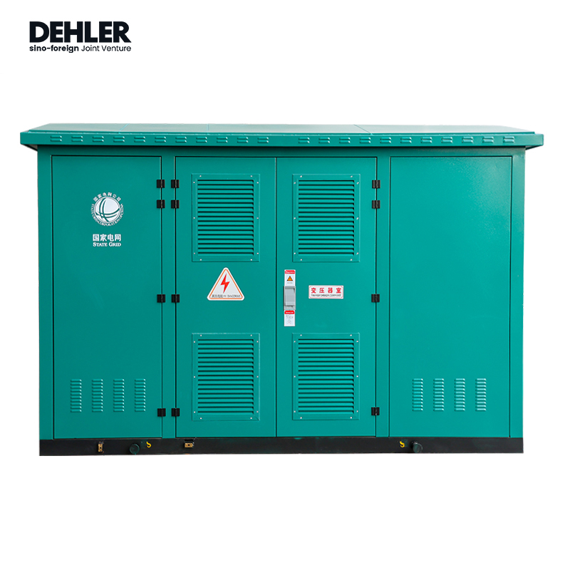 Prefabricated substation view