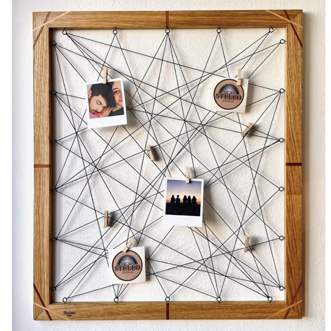 OEM DIY Wooden Photo Board Photo Holder Wall Art Wall Decor Picture Frames Manufacturer, Products