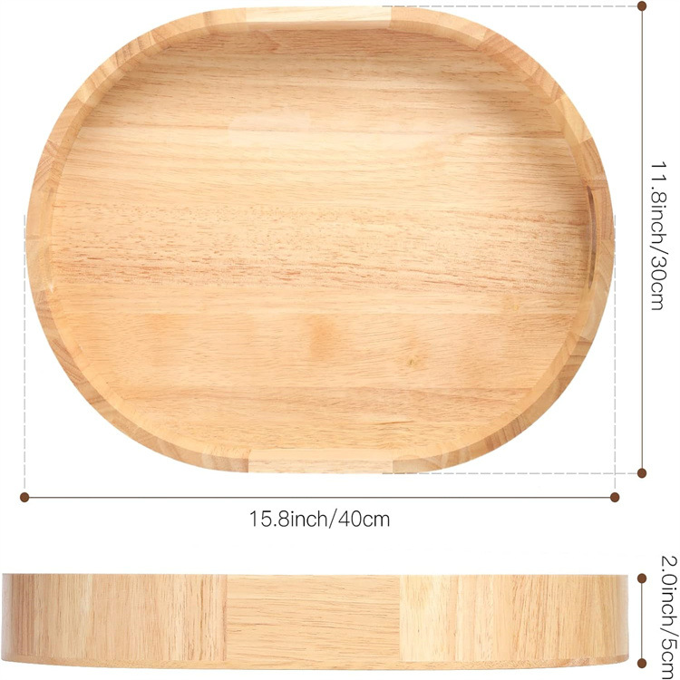 High-Quality Home Decor Wooden Candle Coffee and Tea Tray for Dining Table Supplier, Pricelist