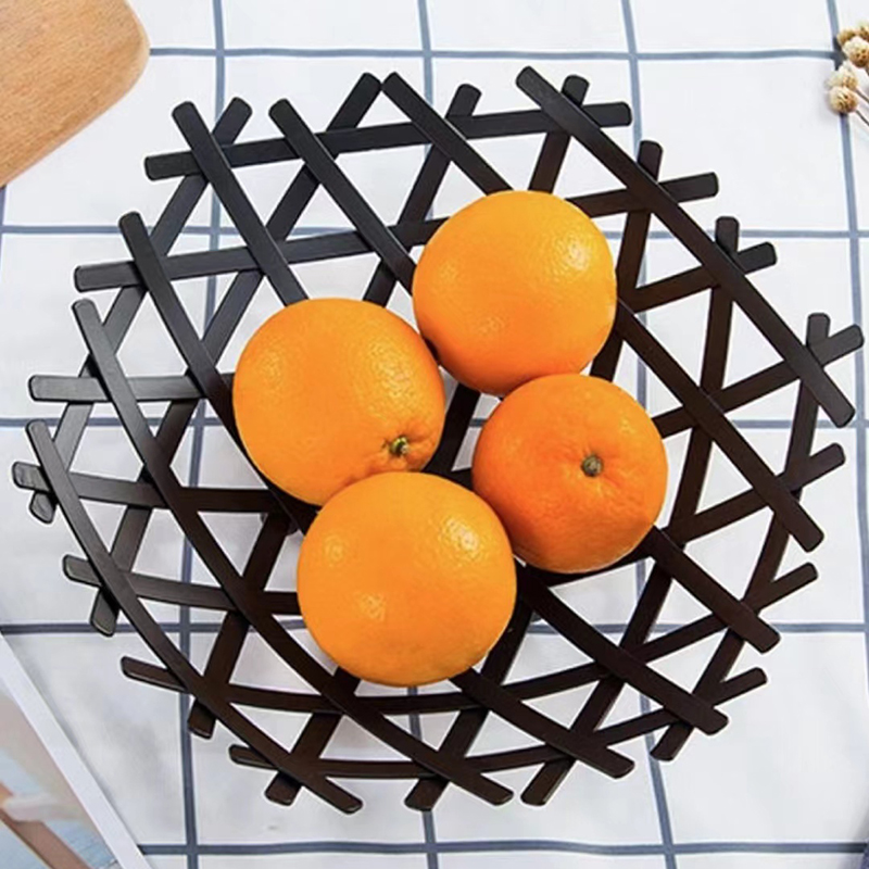Famous Fruit bowl fruits basket metal bowls Dish geometric design Supplier, Products