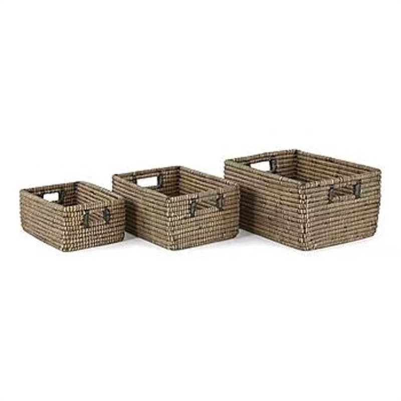 High-Quality Woven Seagrass Basket With Handles  Suppliers, Pricelist